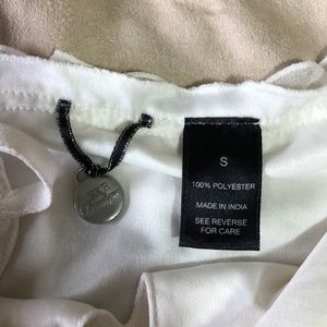 BKE Tops - BKE beaded white tank top BKE Tops - BKE beaded white tank top